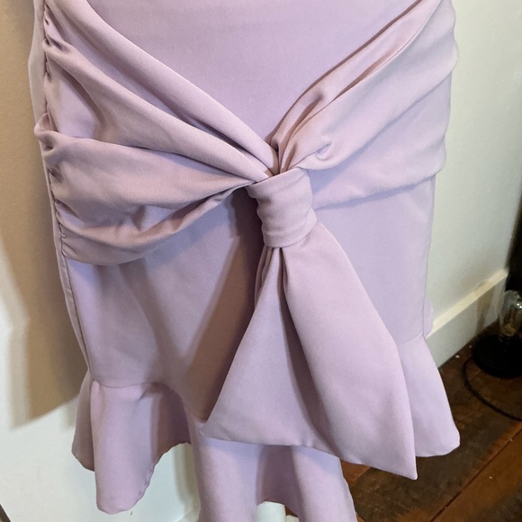 Song of Style x Revolve Lilac Ruffle Mini Skirt Women’s Size M - Picture 5 of 9